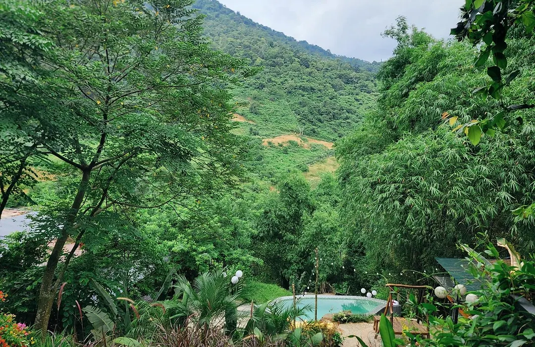 Doc Chill - Mountain View Villa Near Hanoi With Spring Infinity Pool-1